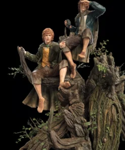 Figurine fan art inspirée des Ents du Seigneur des Anneaux – création non officielle