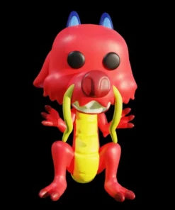 Figurine fan art inspirée de Mushu de Mulan – création non officielle