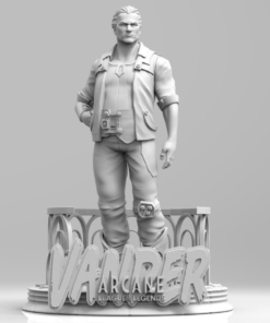 Figurine fan art inspirée de Vander de League of Legends – création non officielle