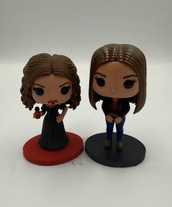 Duo Elena & Katherine – Style Pop – Peint à la main