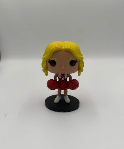 Figurine Caroline – Style Pop – Peinte à la main